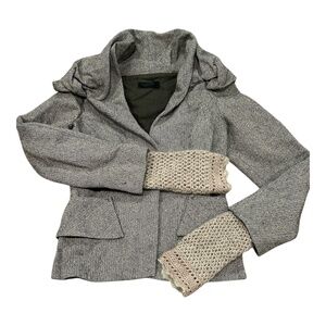 BLUE DEEP ITALY JACKET BLAZER SIZE 40 (US SIZE S SMALL) ITALIAN